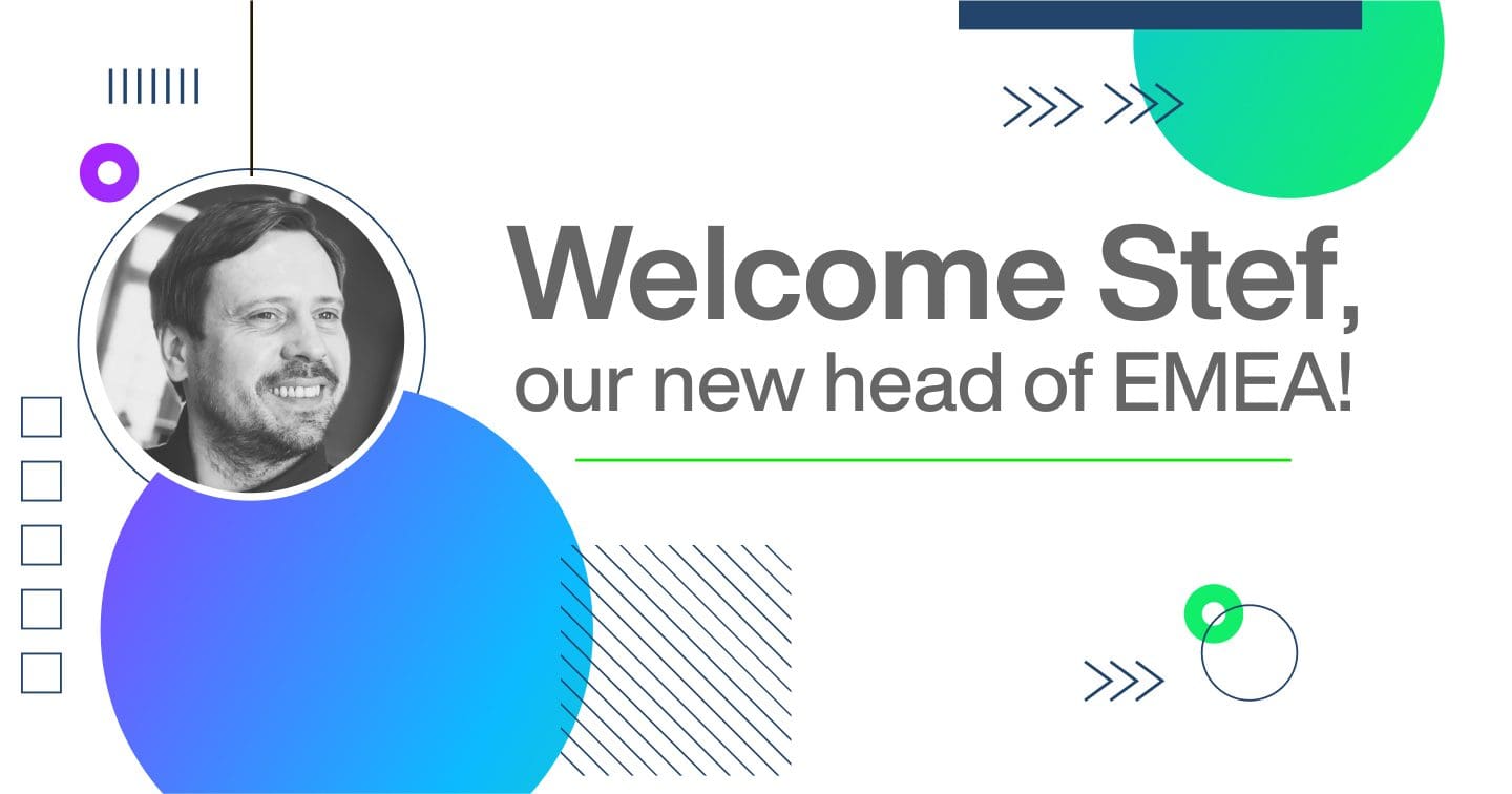 Welcome for Stef Adamczyk, the new head of EMEA and a picture of him