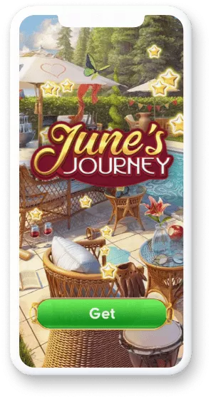June's journey game with floating stars